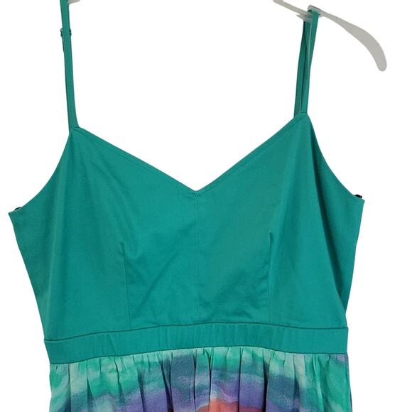 Material Girl 100% Rayon High Low Hem Sundress - Size L (NWT) - Picture 4 of 12